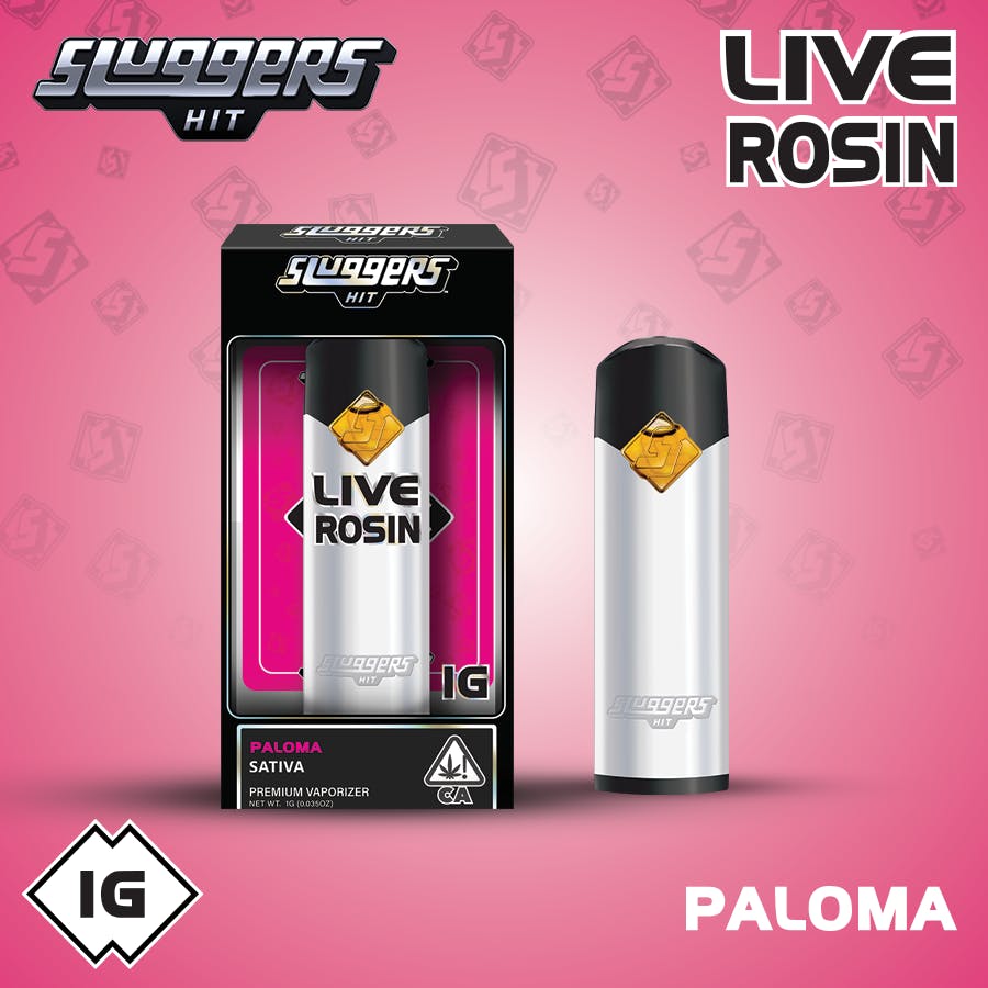 Sluggers - Vape - 1g - Rosin - Sativa - Paloma