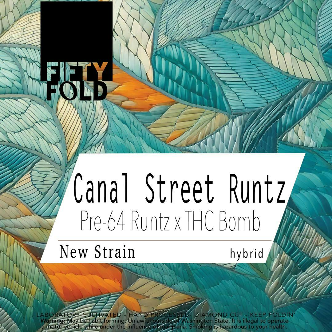 Canal Street Runtz | Big Buds | 3.5g by Fifty Fold