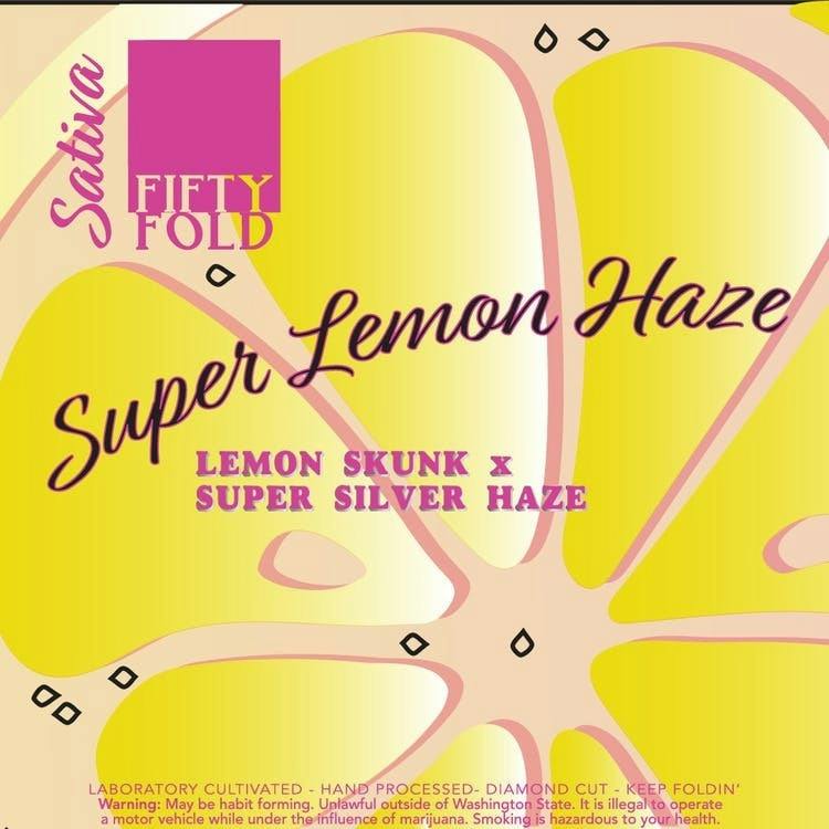 Super Lemon Haze | Big Buds | 3.5g by Fifty Fold