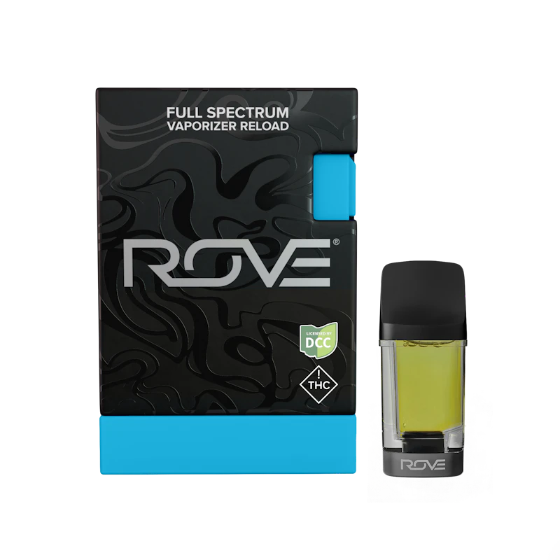 Rove Slsh Pop · Melted Diamond Live Resin Vaporizer · 1.0g (Reload), Cartridges
