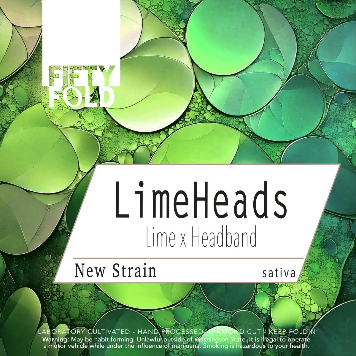 LimeHeads | Big Buds | 3.5g by Fifty Fold