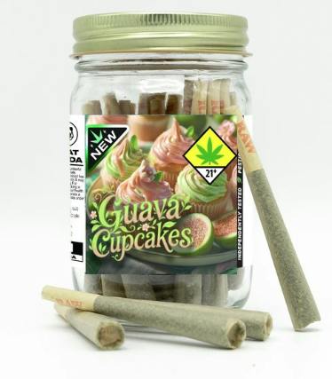 Guava Cupcakes | Joints | 1g each | 28pk