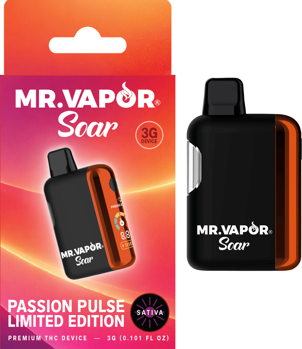 Mr. Vapor Soar - 3g Disposable - Passion Pulse - LIMITED EDITION by Mr. Vapor Soar