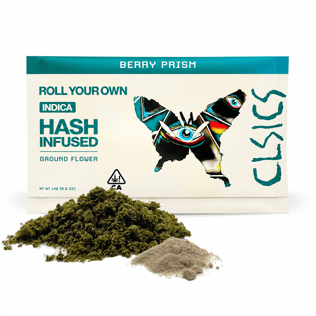 CLSICS Rosin & Rosin Infused Pre Rolls: Berry Prism - Ground