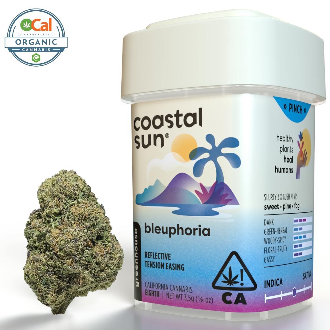 Coastal Sun: Bleuphoria - Greenhouse - 3.5g