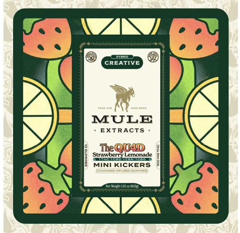 Mule Extracts: Strawberry Lemonade :1 Mini Kicker