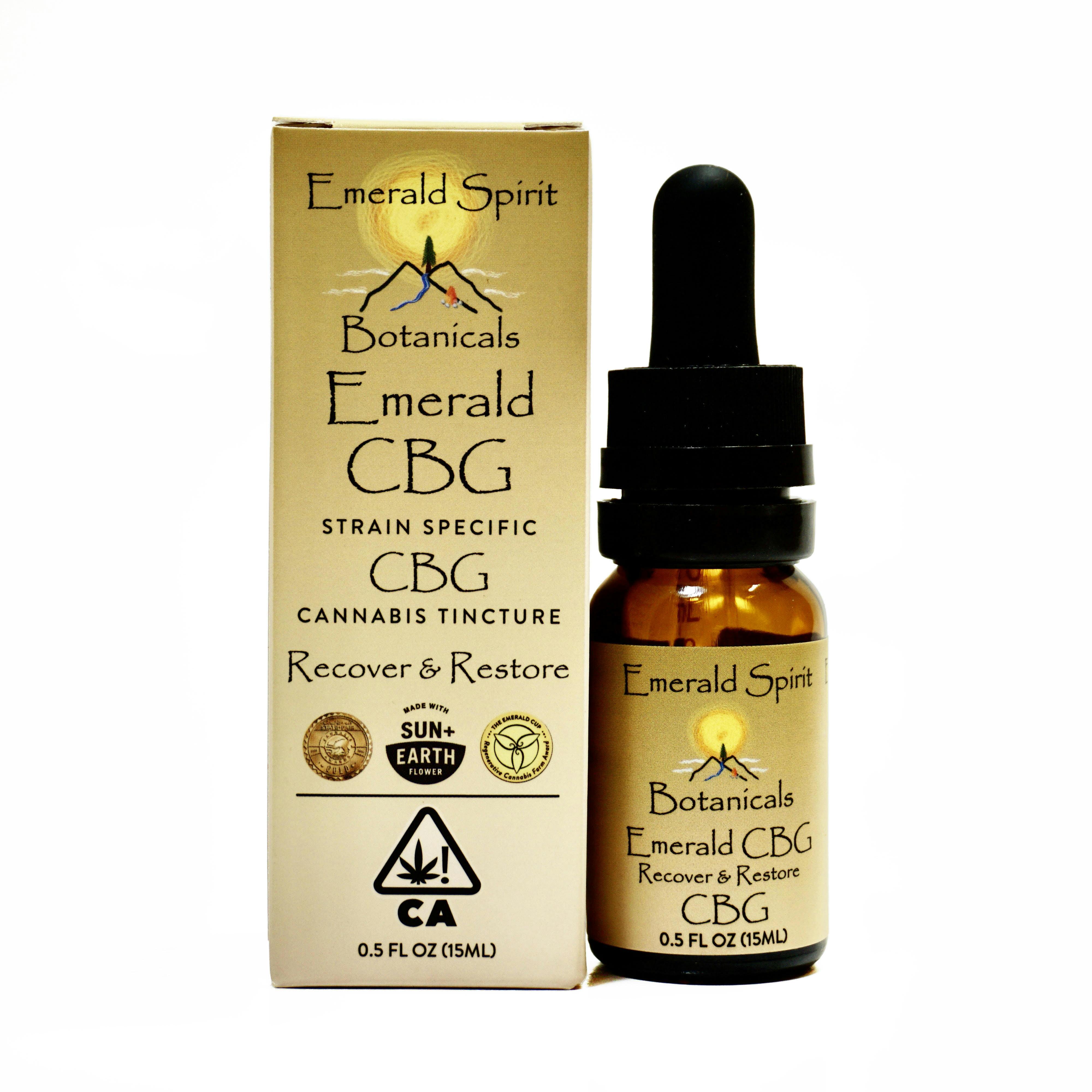 Farm Cut | Emerald Spirit Botanicals | Emerald CBG | Tincture | 15ml