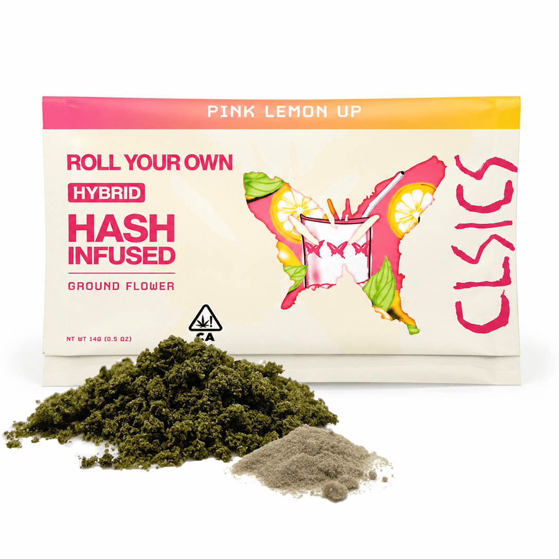 CLSICS Rosin & Rosin Infused Pre Rolls: Pink Lemon Up - Ground
