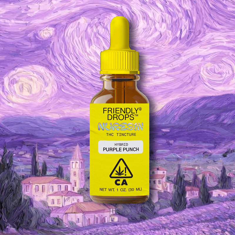 Friendly Brand - Purple Punch - Hybrid - 1000mg Full Spectrum Tincture