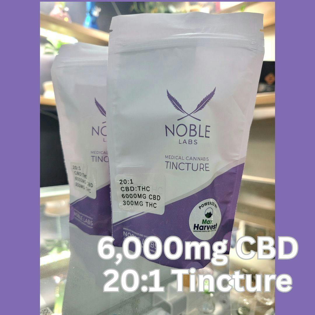 Noble Labs - 6,000mg CBD 20:1 Tincture | 30 ml at Country Boy Dispensary