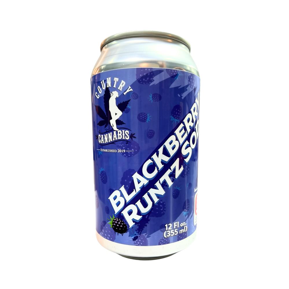 Blackberry Runtz Soda | Beverage Drinks | 100mg | 12oz at Friendly Market Dispensary & Kratom Shop on Porter