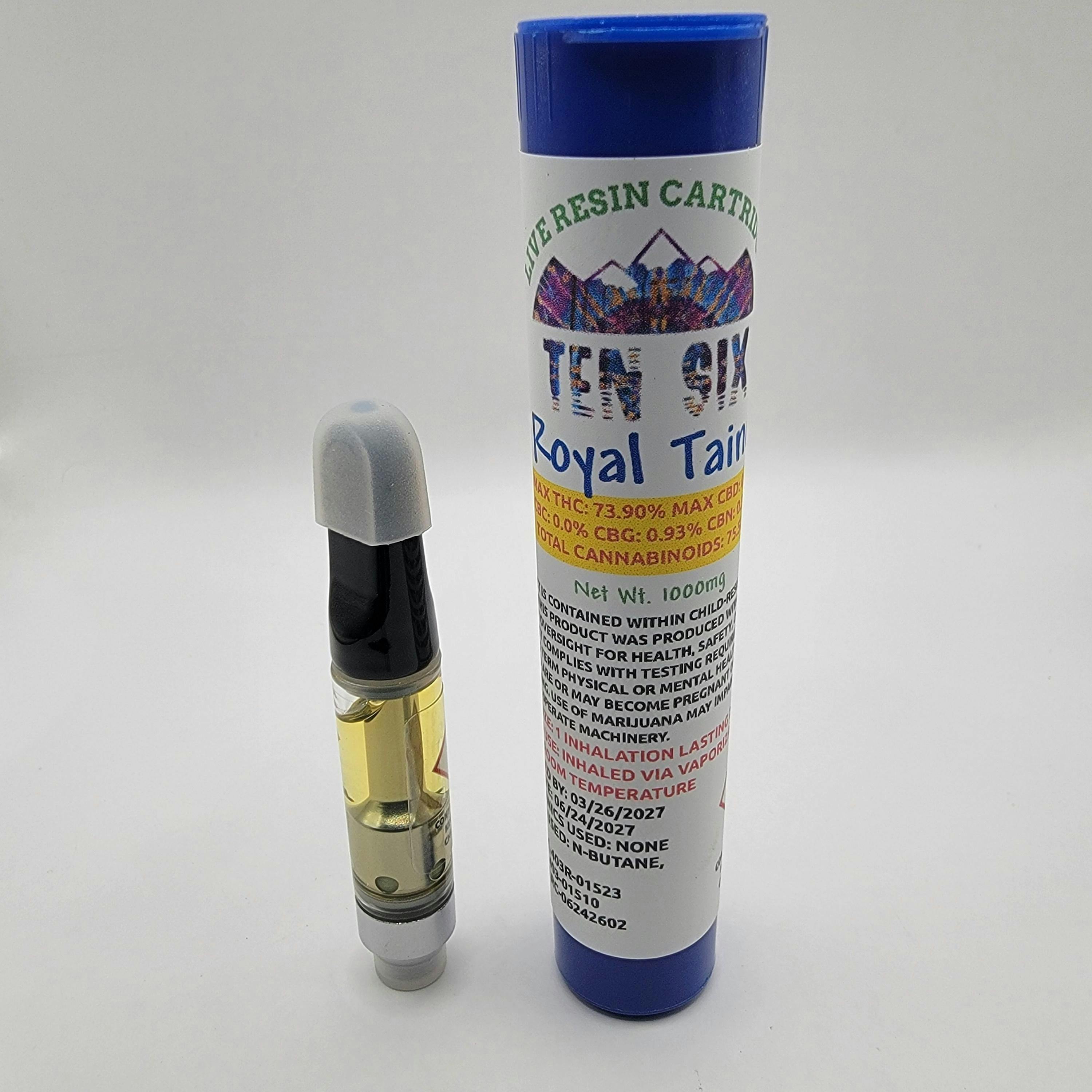 Royal Taino - 1000mg Live Resin Cartridge