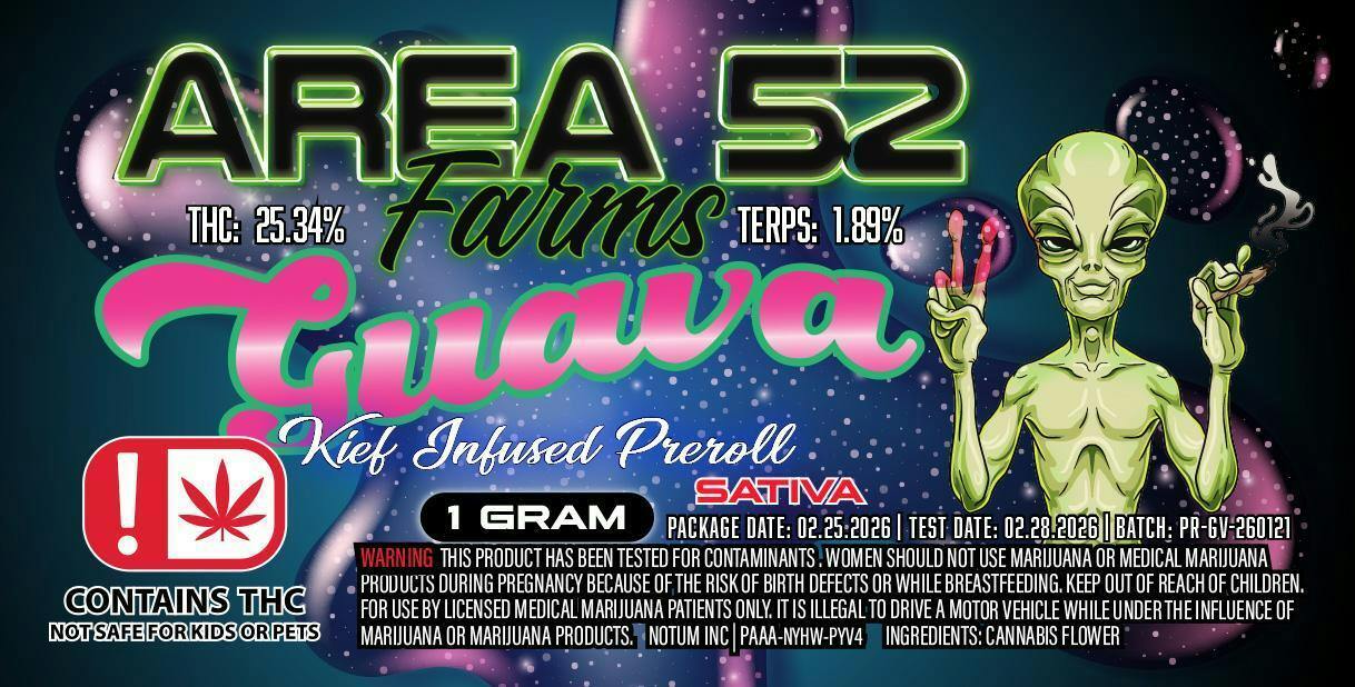 Guava | Infused Joint | 1g at The Highest Choice