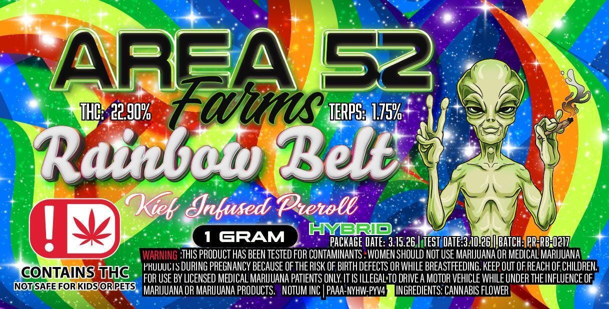 Rainbow Belt | Infused Joint | 1g at Beyond The Pines - Cannabis Dispensary