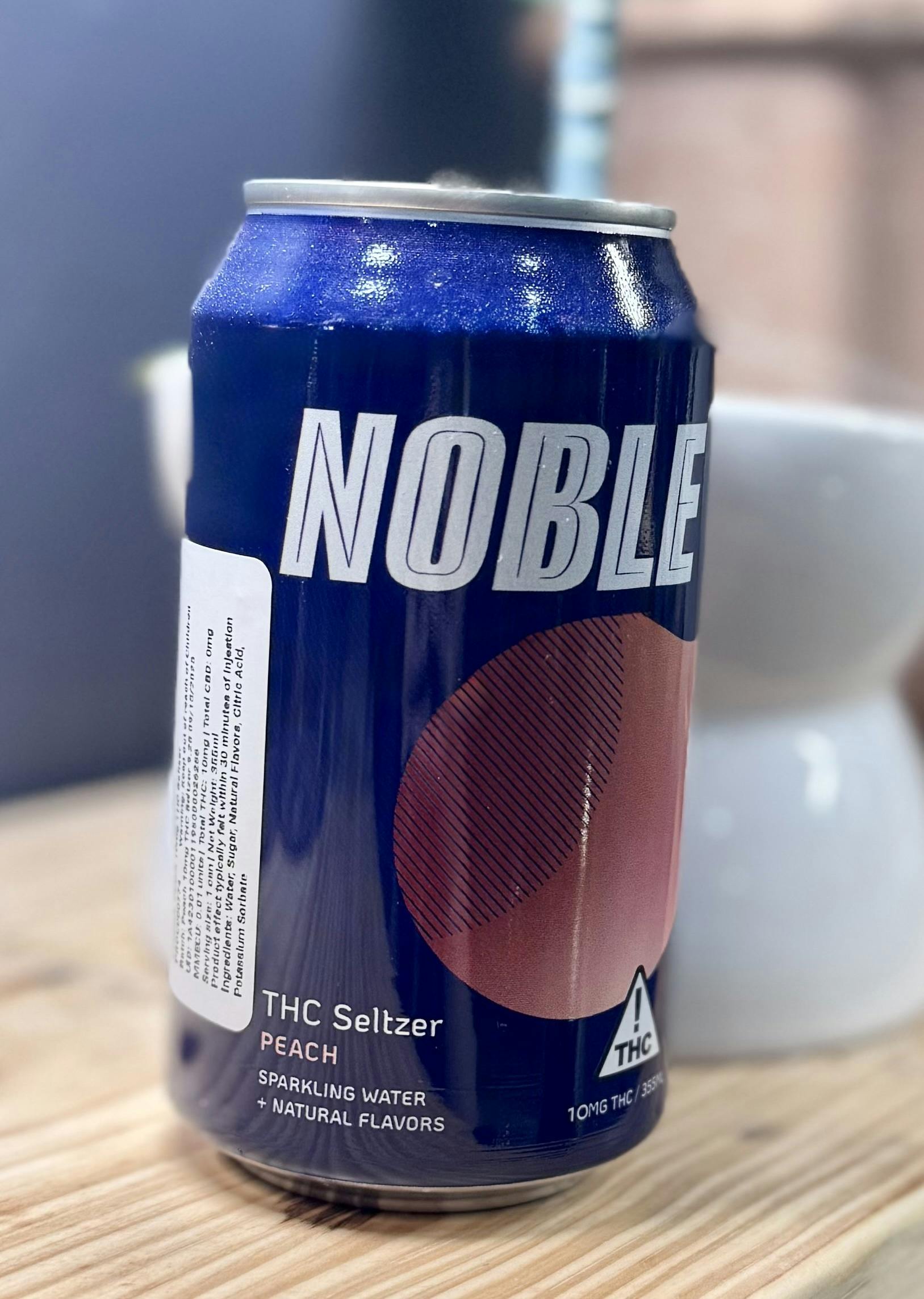 NOBLE THC Seltzer 10mg | Peach