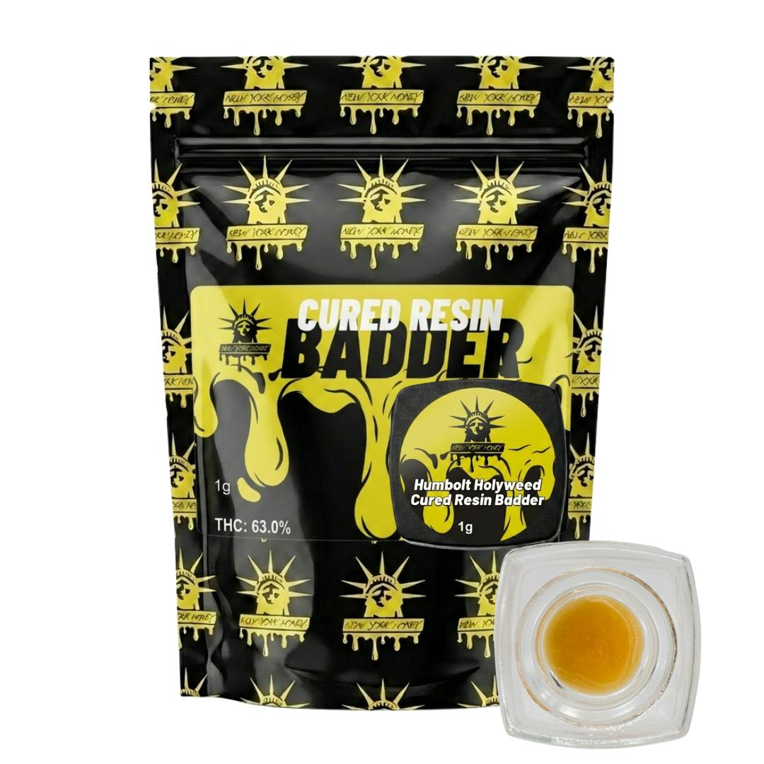 NEW YORK HONEY | 1G | CURED RESIN BADDER | HUMBOLT HOLY WEED