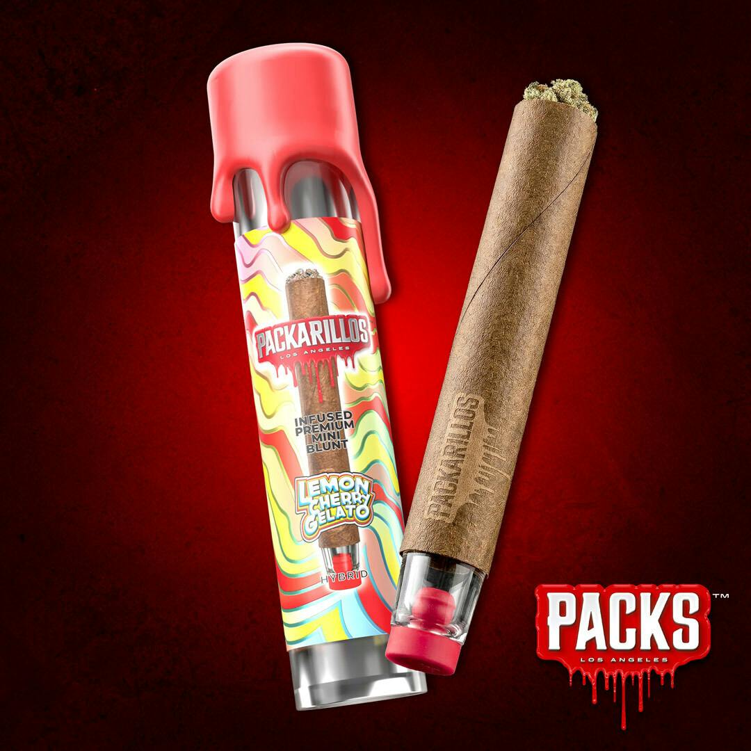 Lemon Cherry Gelato | Packarillos | Infused Blunt | 1g