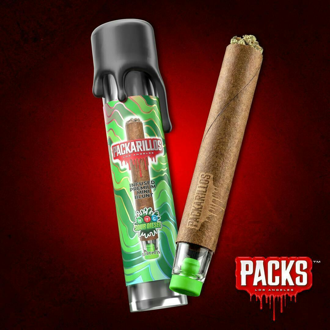 NYC Sour Diesel | Infused Blunt | 1g by PACKS LOS ANGELES