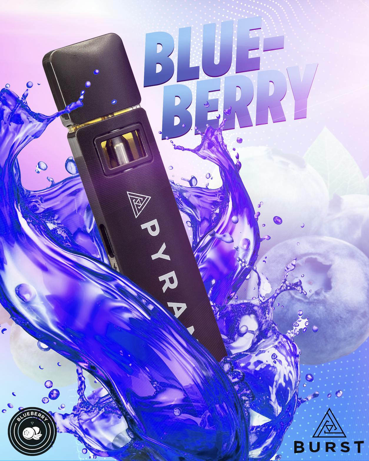 Blueberry | Burst Disposable | 2g by Pyramid