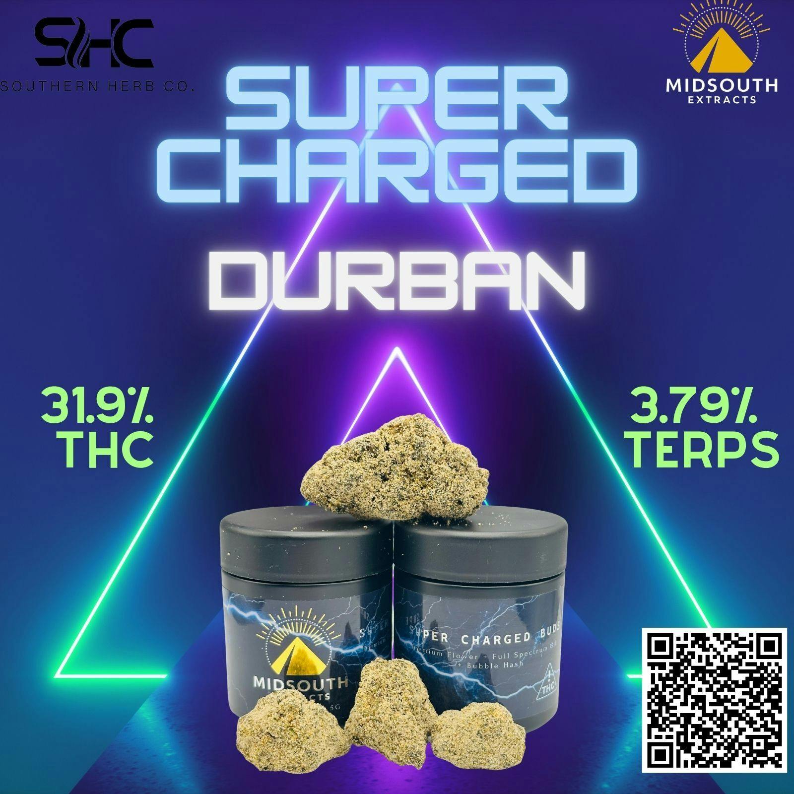 Durban | Super Charged Infused Buds | 3.5g