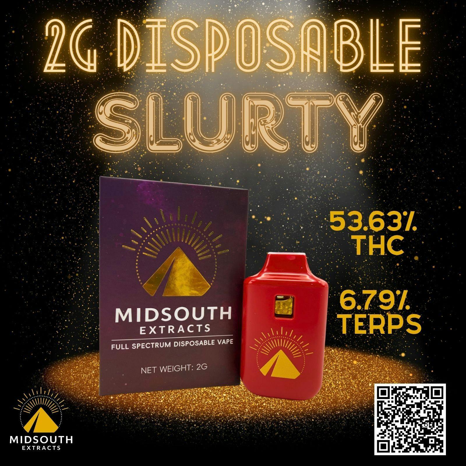 2g Disposable - Slurty by MidSouth Extracts