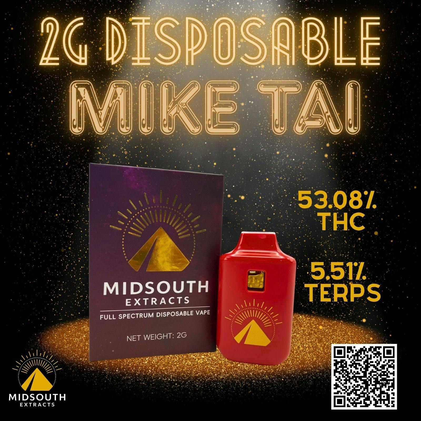 2g Disposable - Mike Tai by MidSouth Extracts