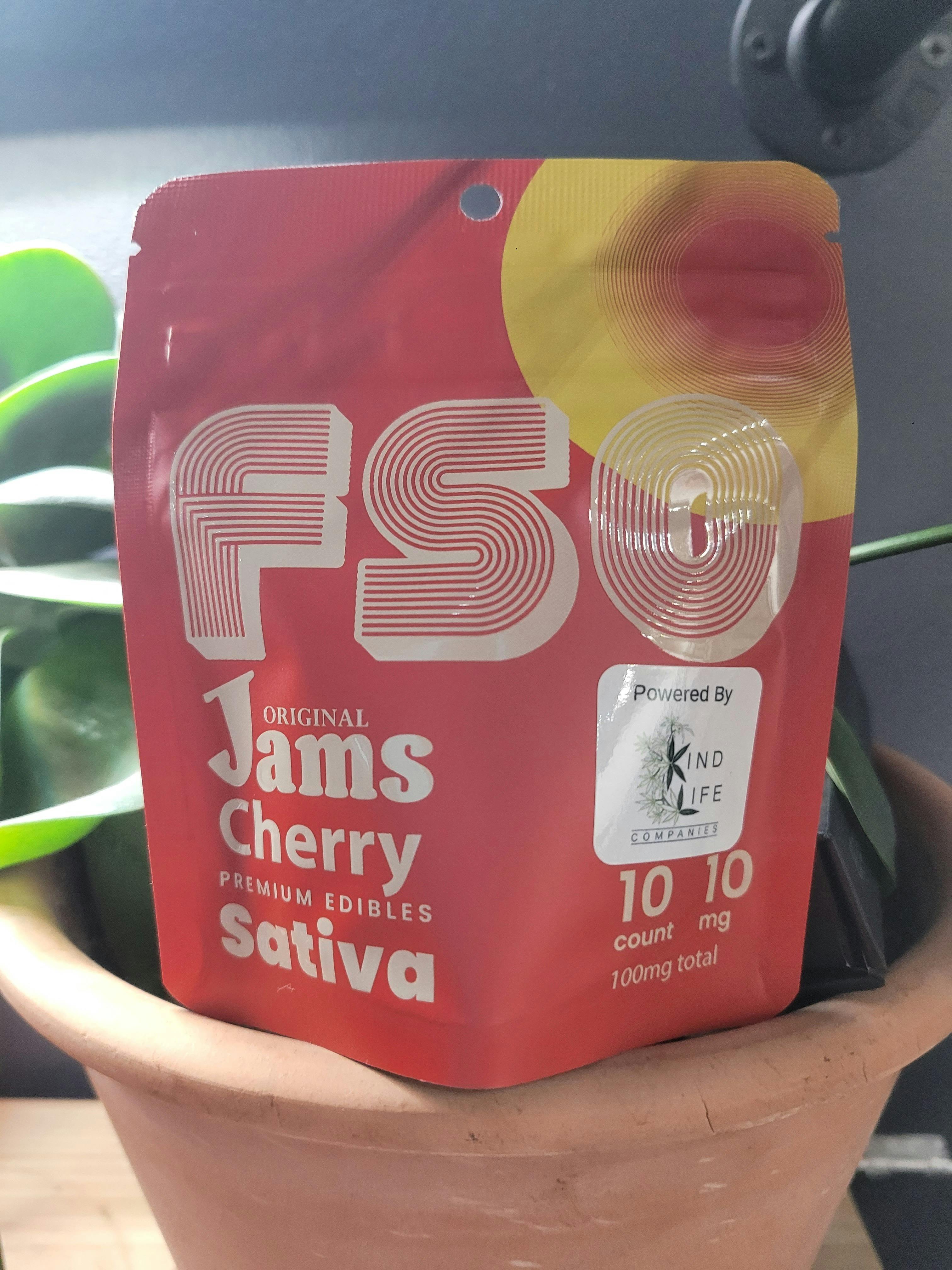 Noble Labs - FSO Sativa JAMS 10mg/10pk | Cherry by Noble Labs