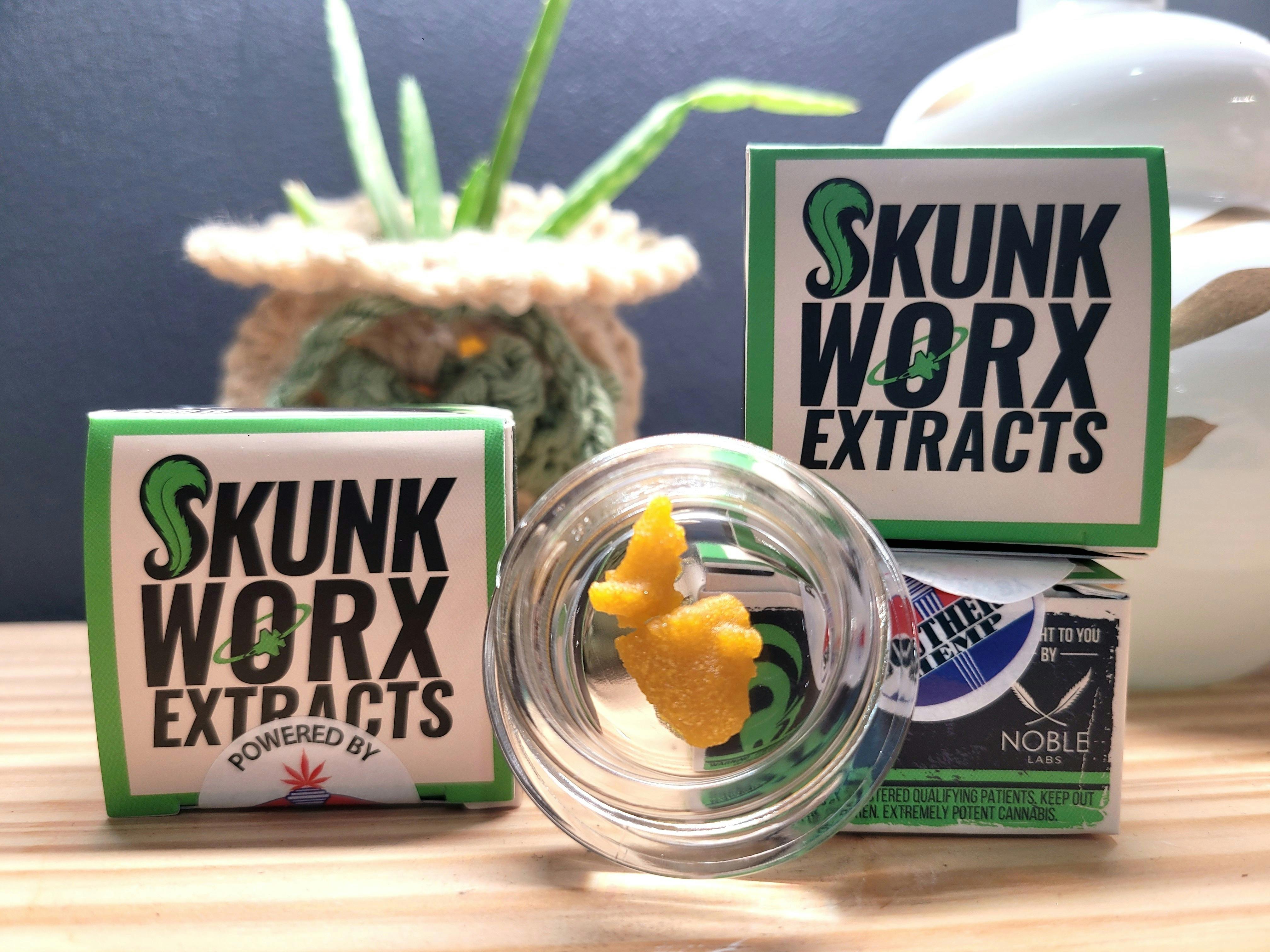 Noble Labs - Skunk Worx Live Resin 1g | Blueberry Muffins by Noble Labs
