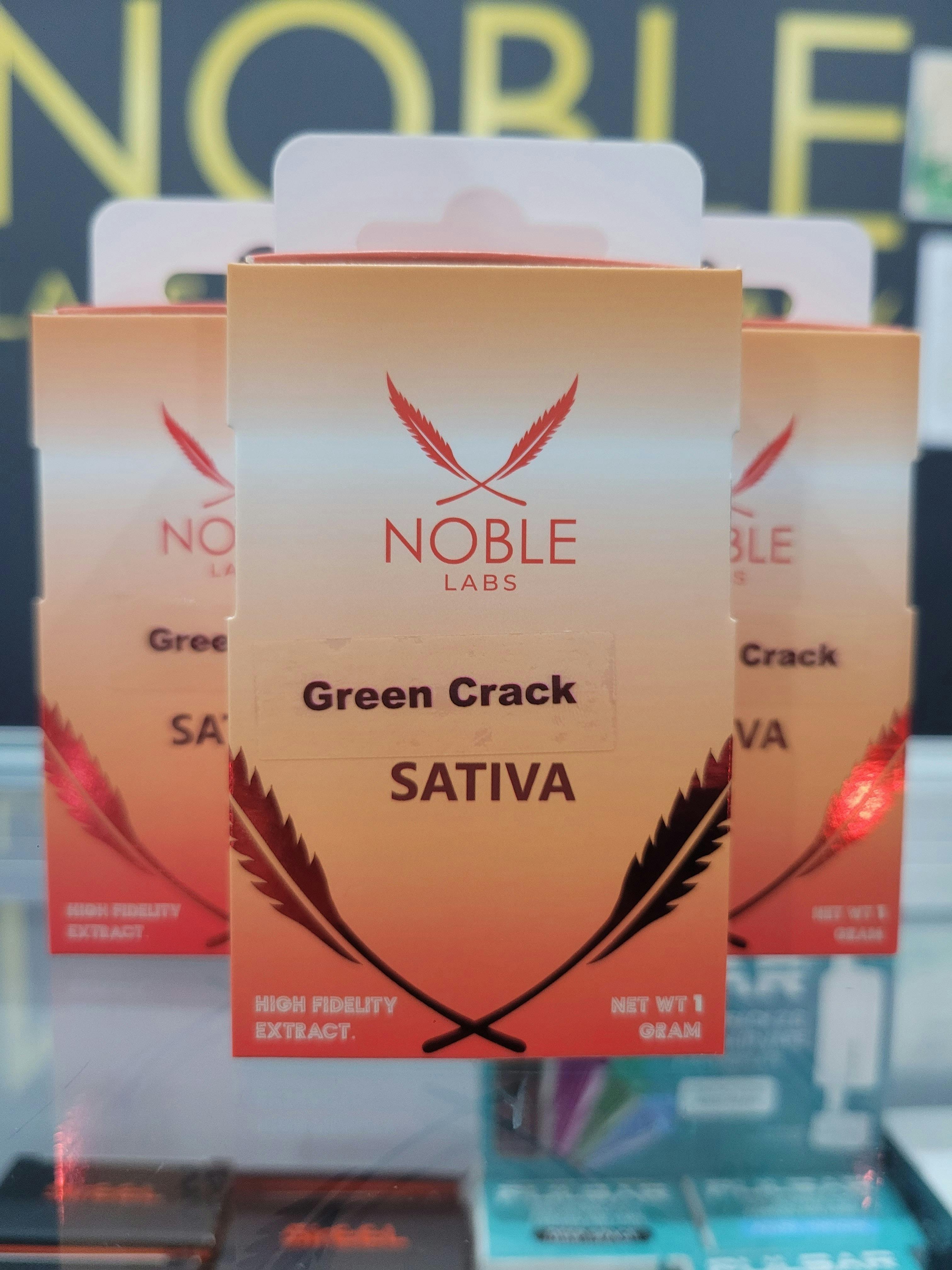 Noble Labs - Full Spectrum Terpene Carts 1g | Green Crack by Noble Labs