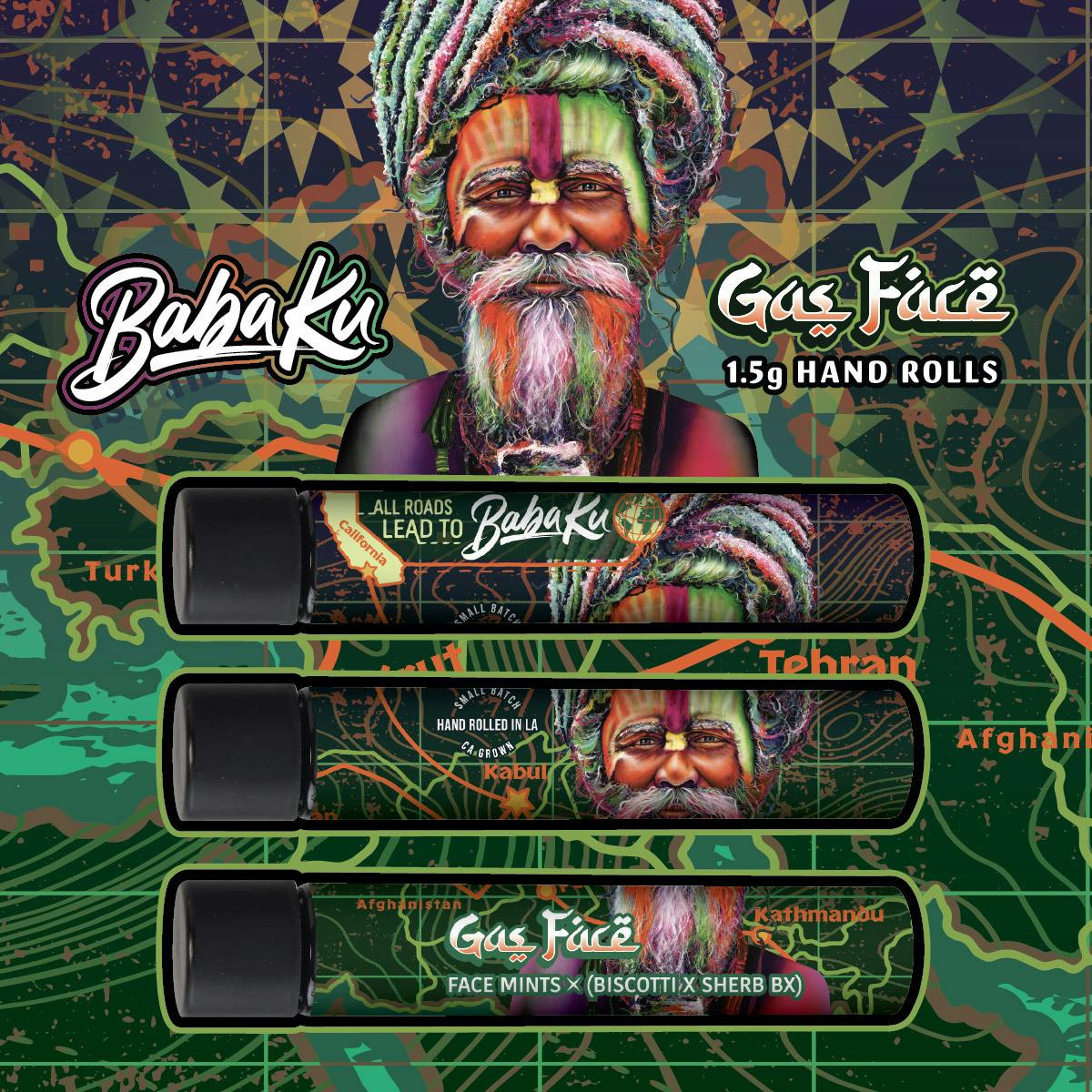 Baba Ku Farms | Gas Face | Joint | 1.5g