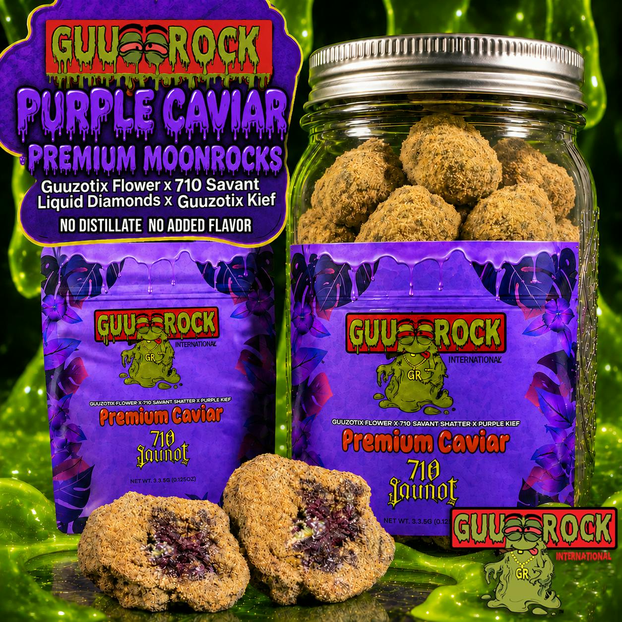 Guurock | Purple Caviar | Moon Rocks | 1g
