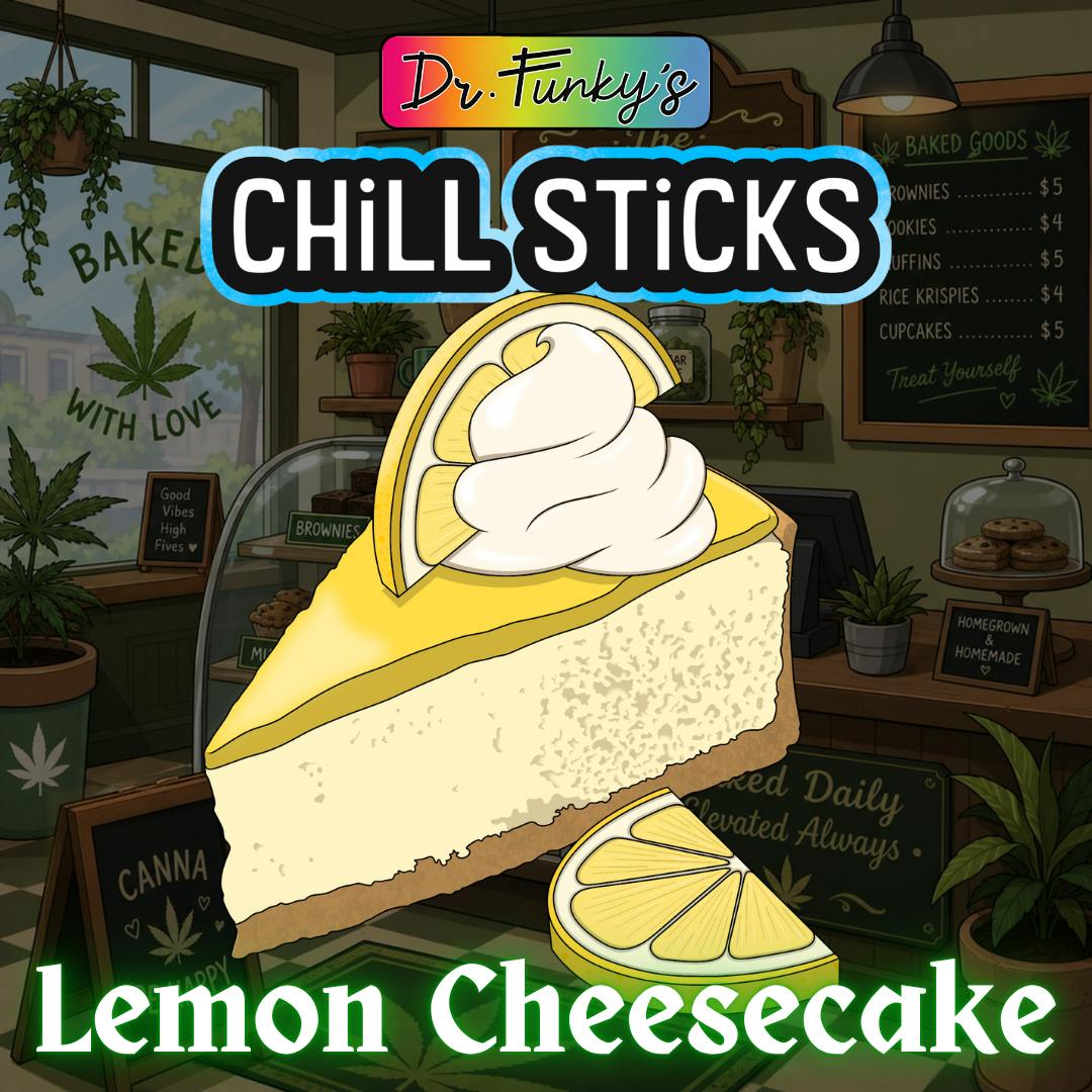 Dr. Funky's Chill Stick Lemon Cheesecake 0.6g (Hybrid)
