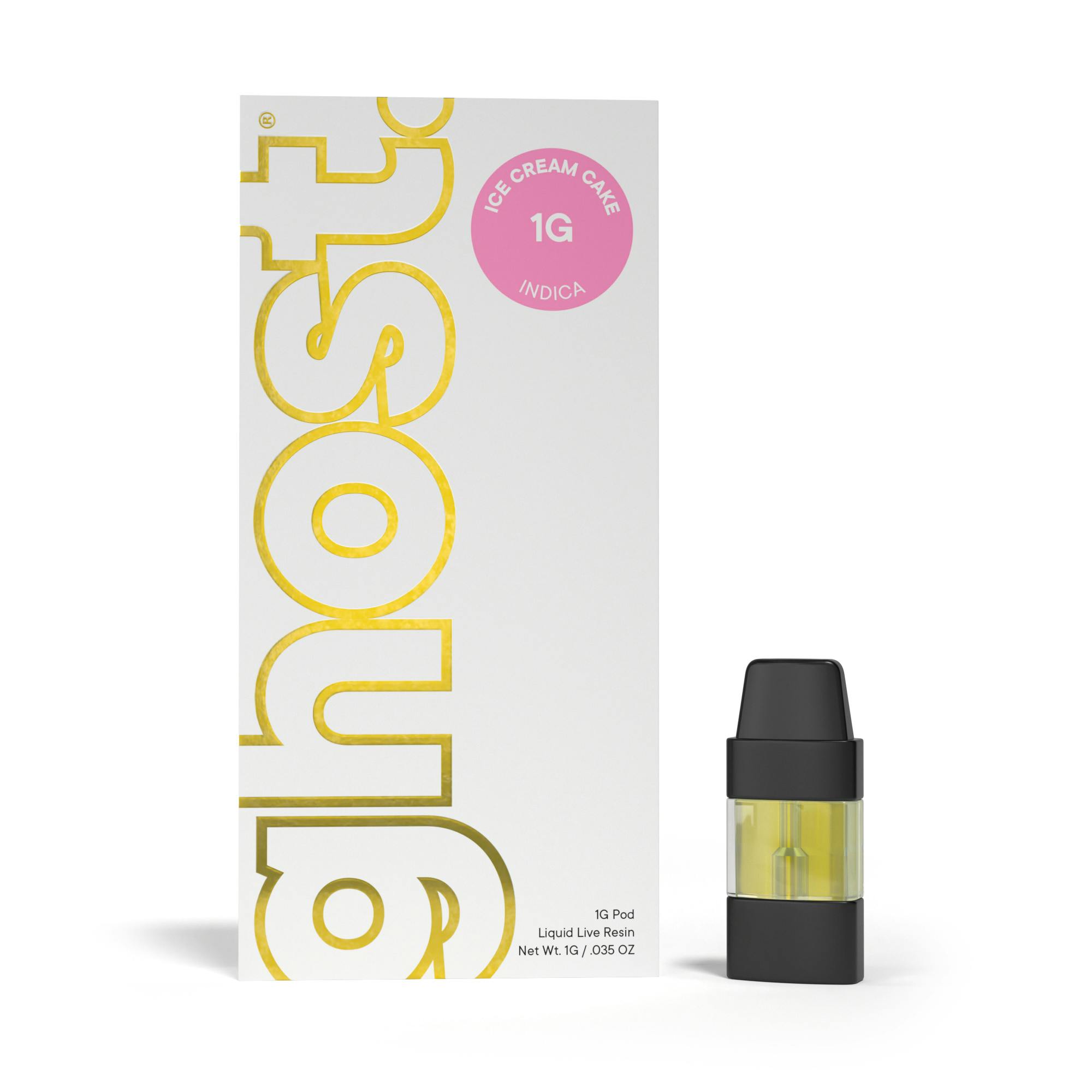 1g Ice Cream Cake Live Resin Pod by ghost.