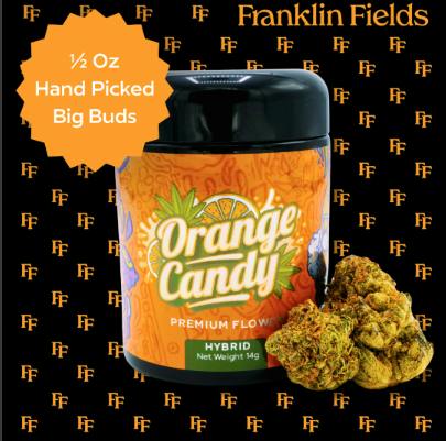 Franklin Fields Big Buds Orange Candy 14G by Franklin Fields