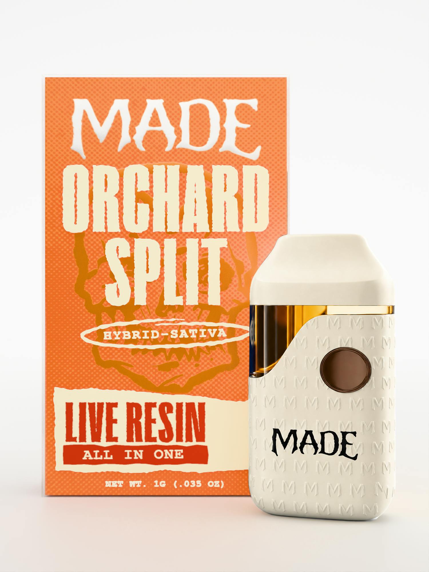 MADE · Orchard Split · Live Resin AIO
