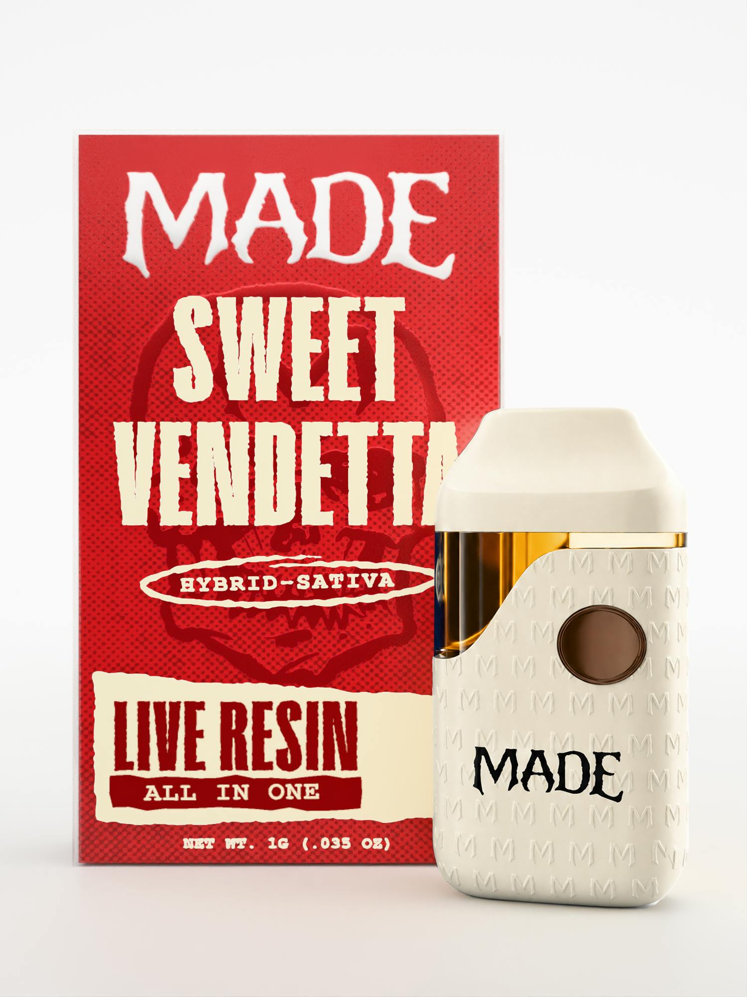 MADE · Sweet Vendetta · Live Resin AIO