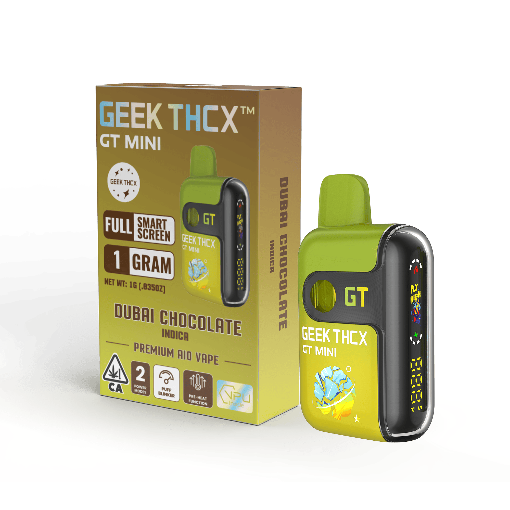 Geek THCx: Dubai Chocolate - Disposable - 1g