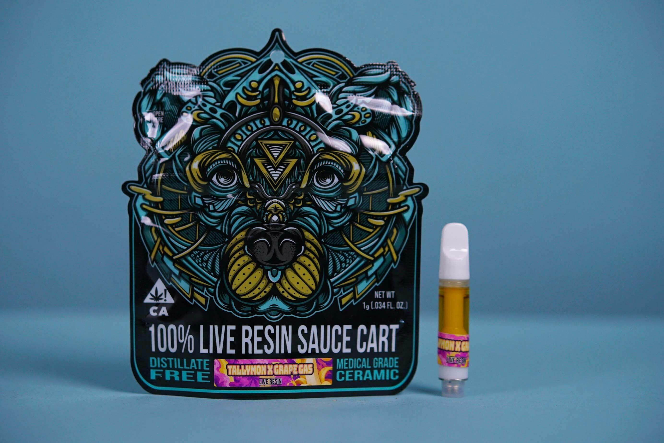 Bear Labs: Tallymon X Grape Gas - 510 Threaded