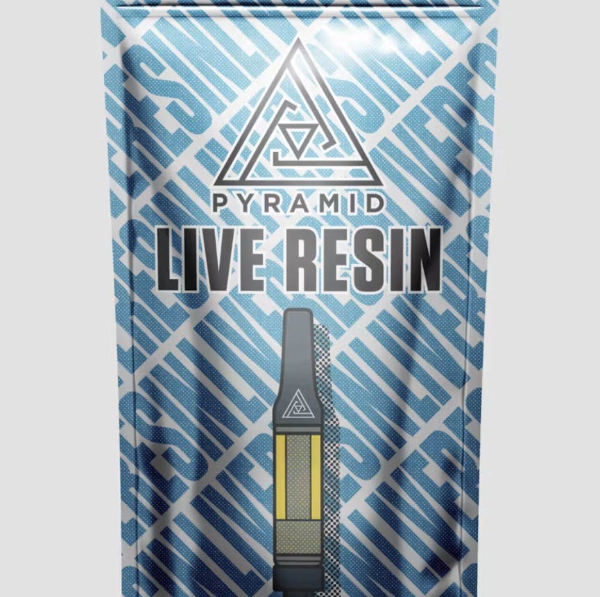 Tahoe Cream | Live Resin Cartridge | 0.5g by Pyramid