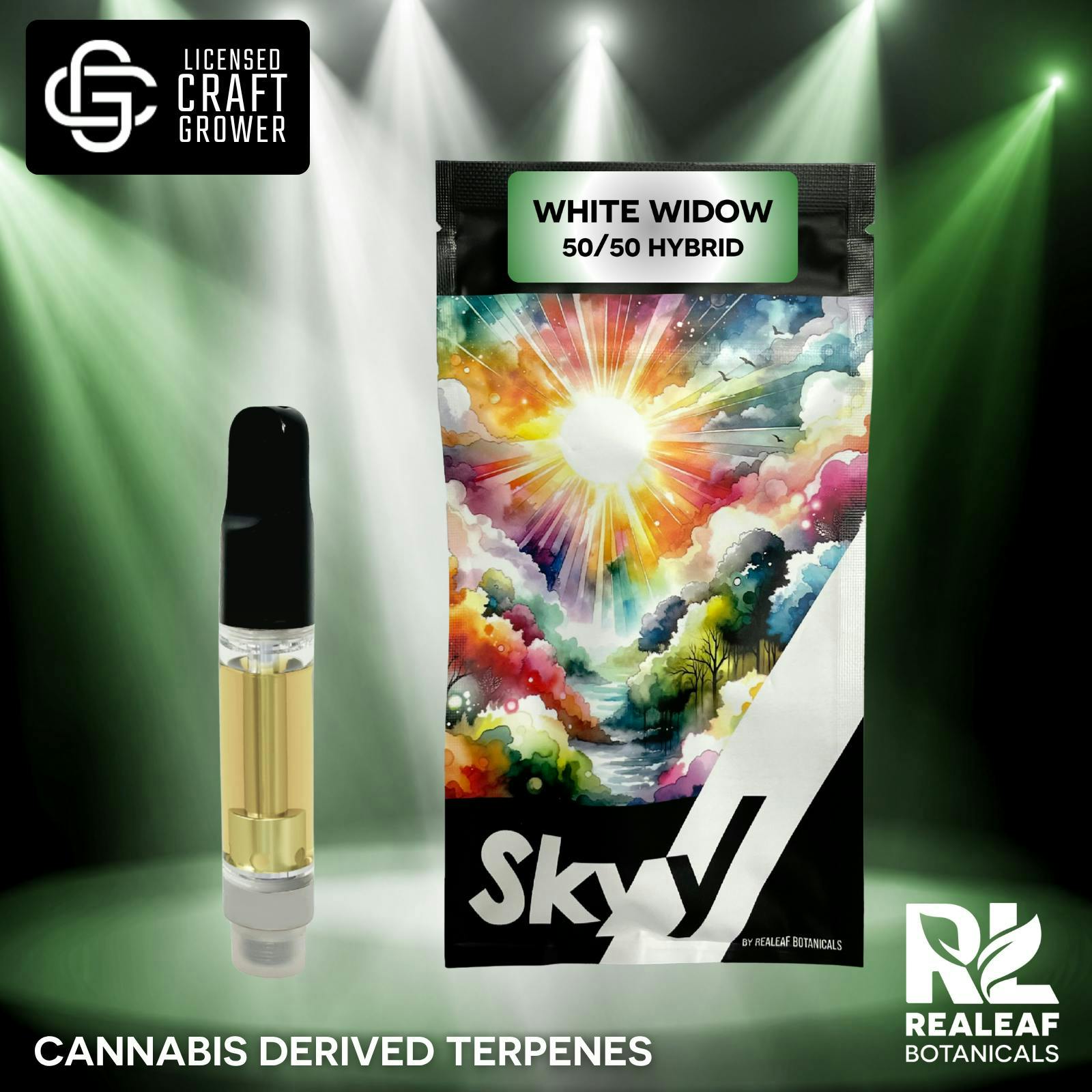 White Widow Vape Cartridge 2g
