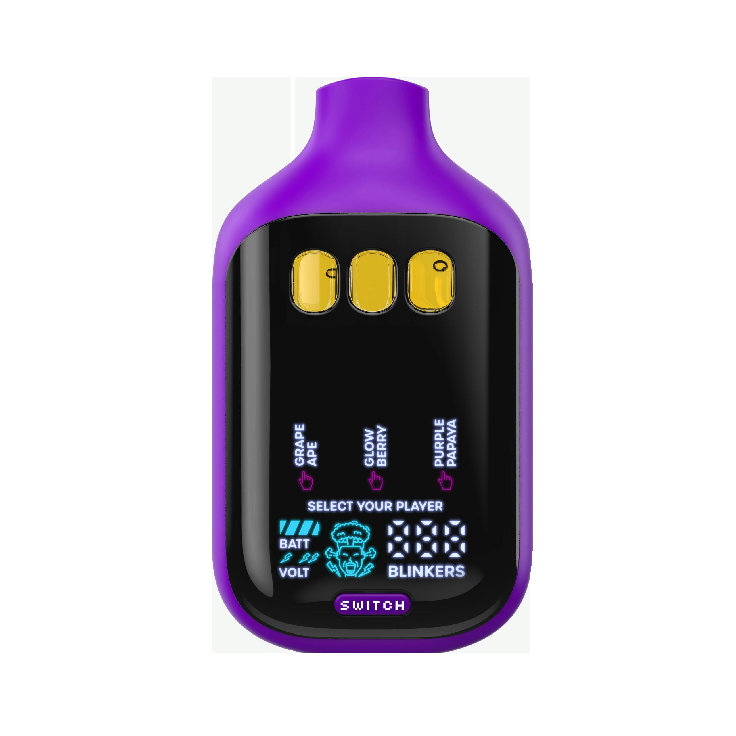 + Glowberry + Purple Papaya · V5 Dispoable · 2g