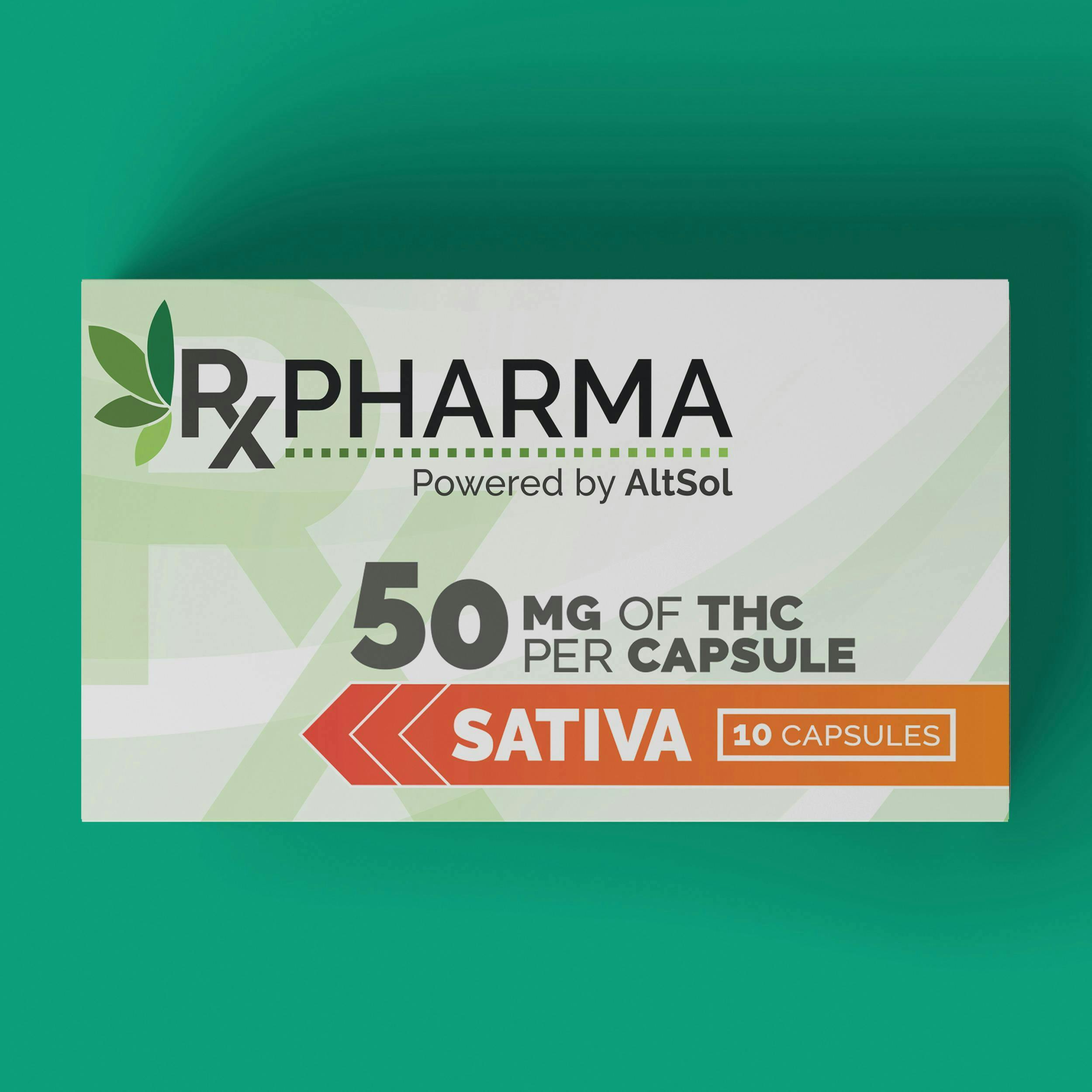 Sativa | Capsules | 500mg | 10ct | 50mg/ea at Greenlight Marijuana Dispensary Summersville