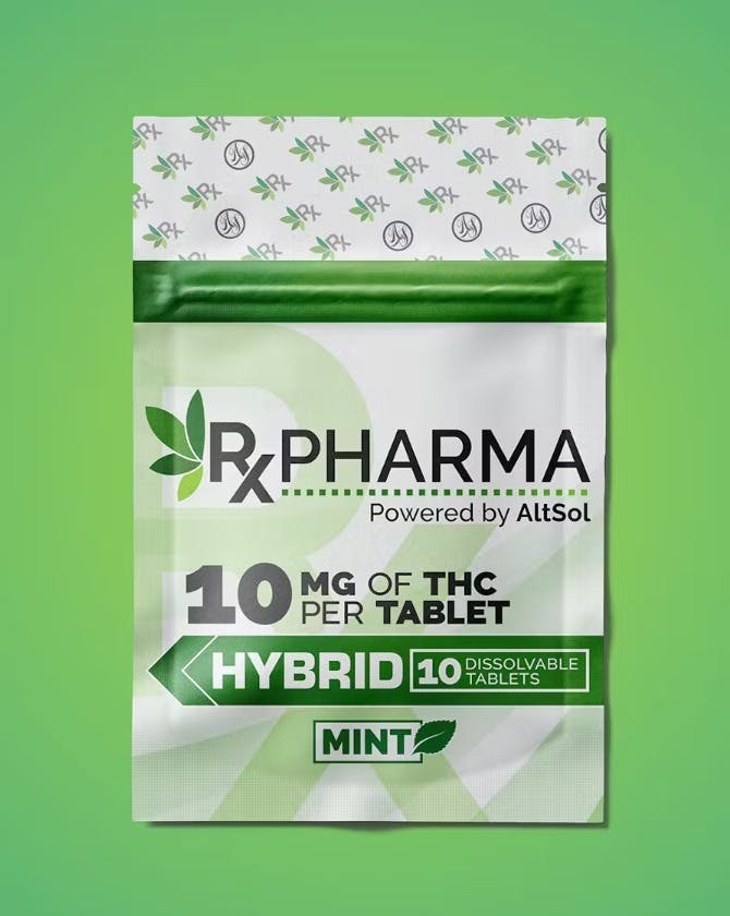 Hybird | Dissolvable Capsules | 100mg | 10ct | 10mg/ea