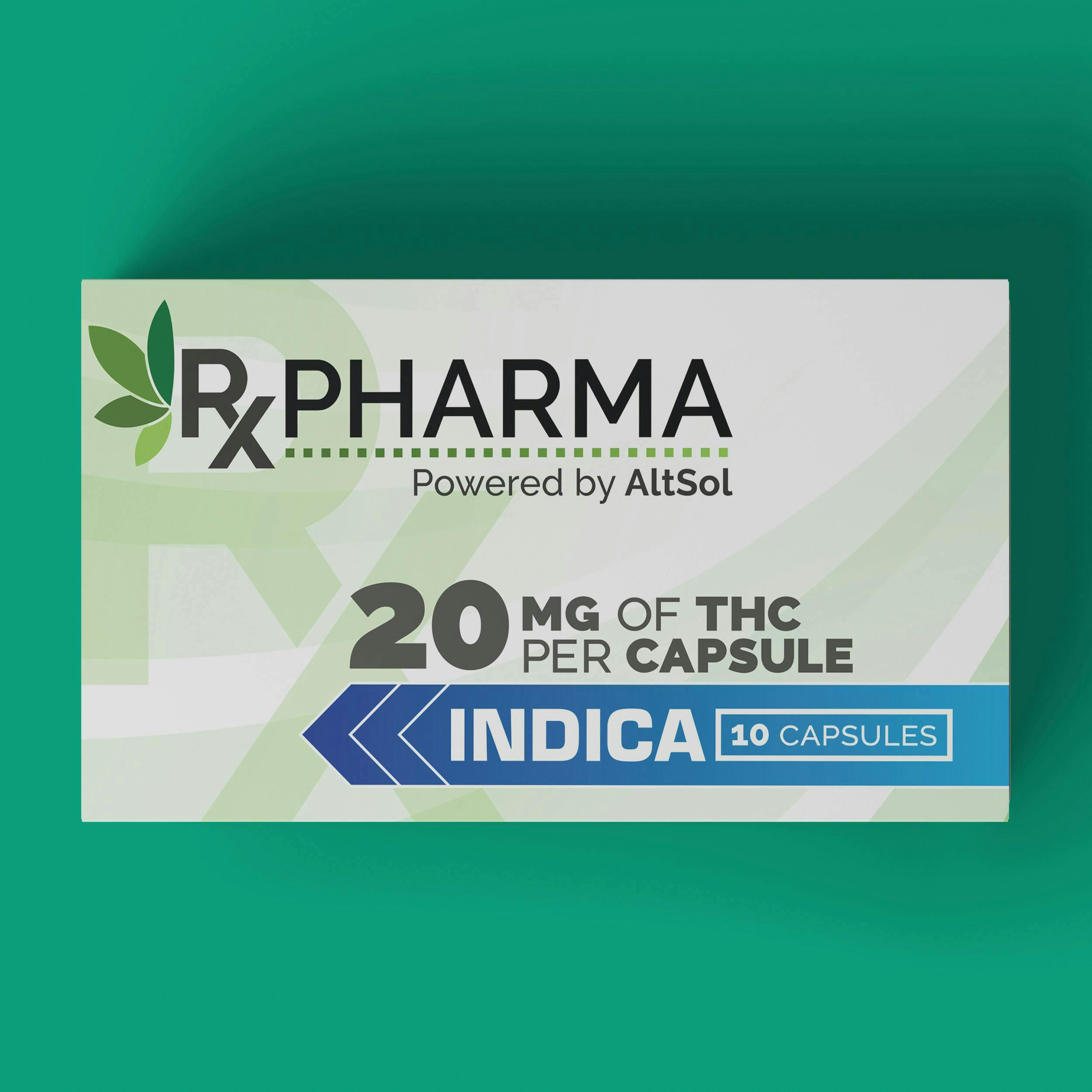 Indica | Capsules | 200mg | 10ct | 20mg/ea