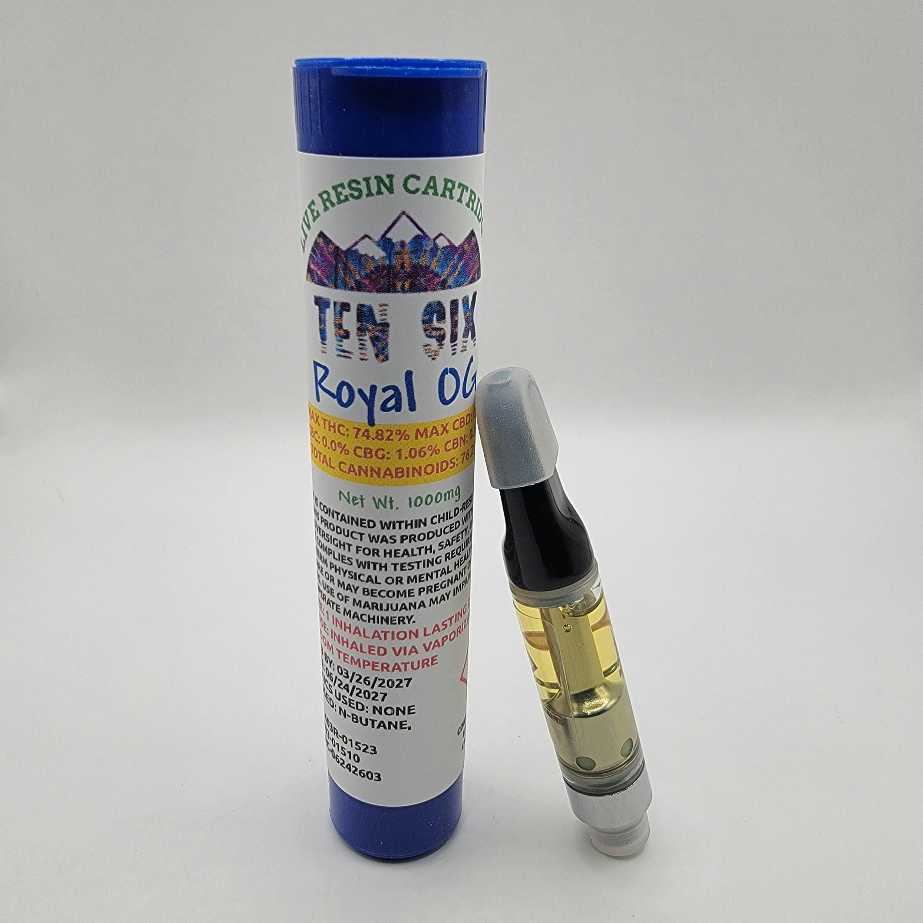Royal OG - 1000mg Live Resin Cartridge