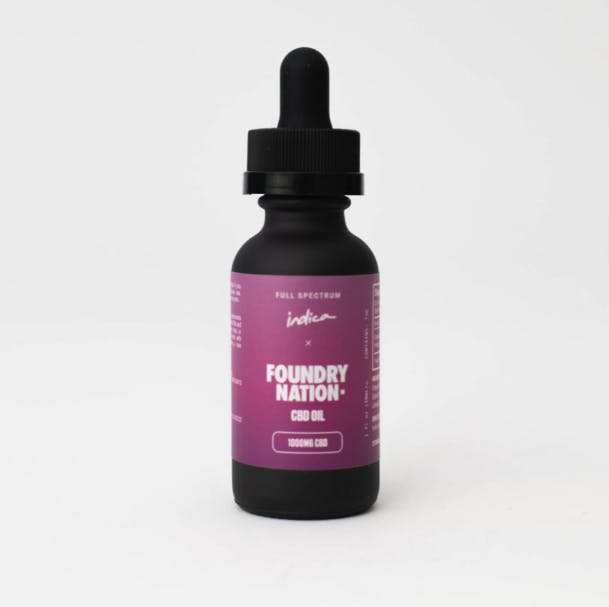 Indica | Tinctures | 1000mg CBD at Unwind Dispensary
