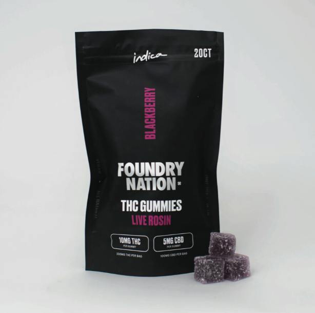 Blackberry 2:1 THC:CBD Gummies | 200mg | 20ct | 10mg/ea