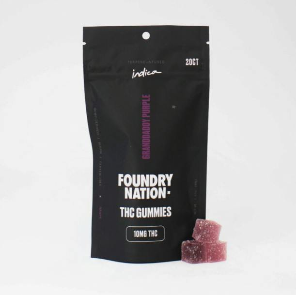 Granddaddy Purple Gummies | 200mg | 20ct | 10mg/ea