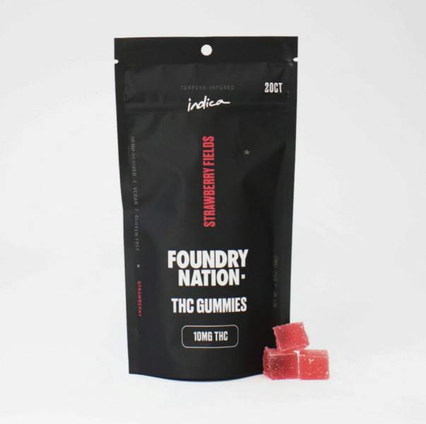 Strawberry Fields Gummies | 200mg | 20ct | 10mg/ea