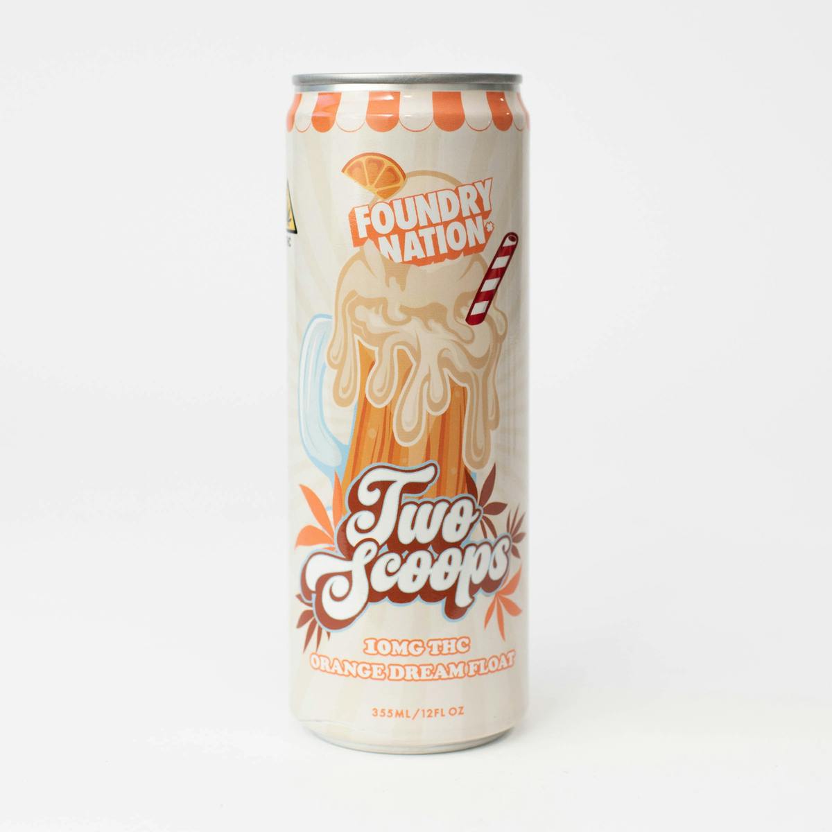 Two Scoops | Orange Dream | Carbonated | 10mg/ea | 4pk